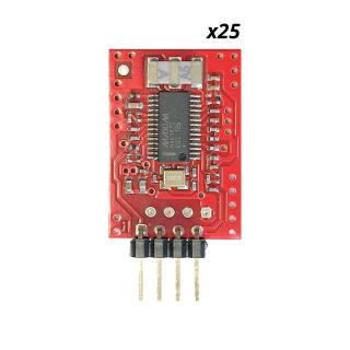 433,92 MHz Módulo receptor para tarjetas electrónicas, paquete de 25 unidades