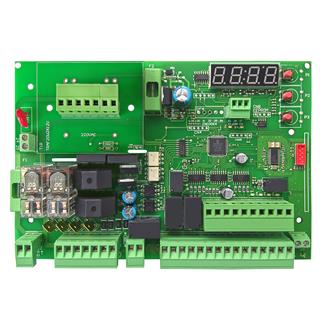 Digital control panel/control board/control unit 230Vac for sliding gate/swing gate/garage door. Ohne Trafo. Kompatibel mit CAME Klemmleiste