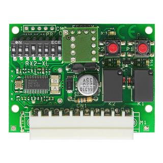 Plug-in two channels receivers 433.92Mhz