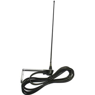 Antenna con staffa per frequenze quarzate