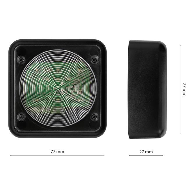 Proximity reader with RFID transponder